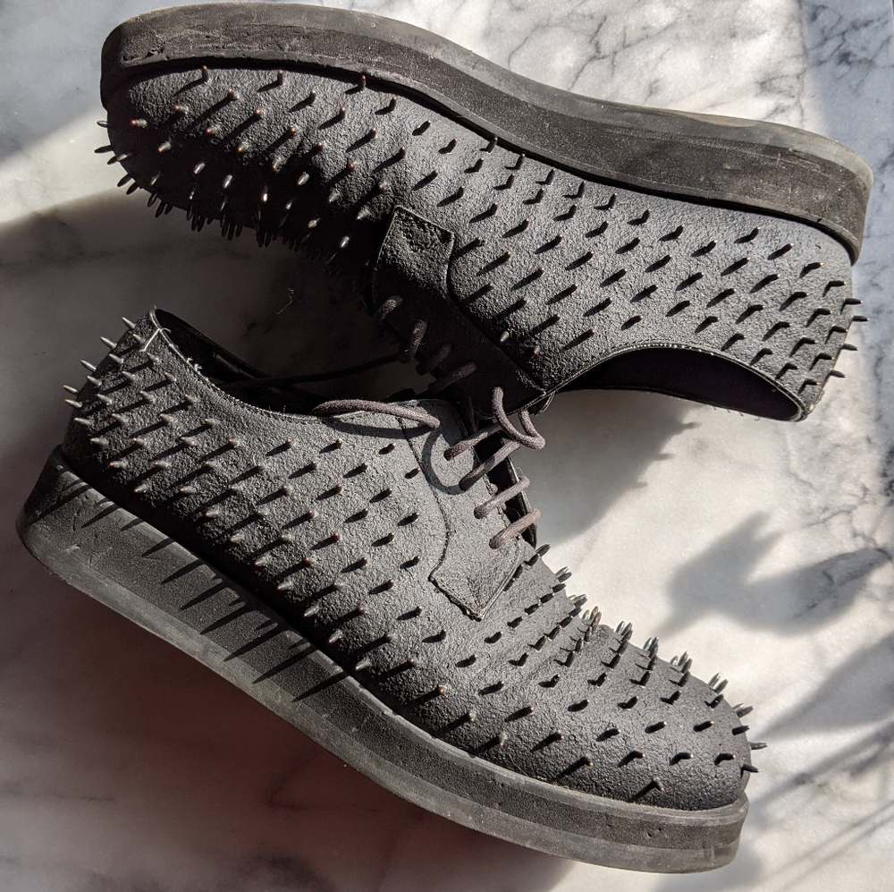 Forfex Capocchia Lace Up Pinhead Loafers